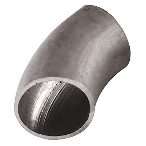 Schweißbogen 45 Grad lang 42,4 mm 1 1/4" DN 32 schwarz für den Anlagen-, Konstruktions- und Vorrichtungsbau unter allen gängigen Elektro- und Gasschweißverfahren von qpool24