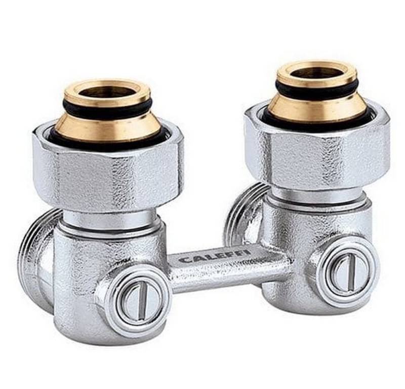 Caleffi Anschlussstück, Hahnblock 3/4 Zoll Eurokonus von Caleffi