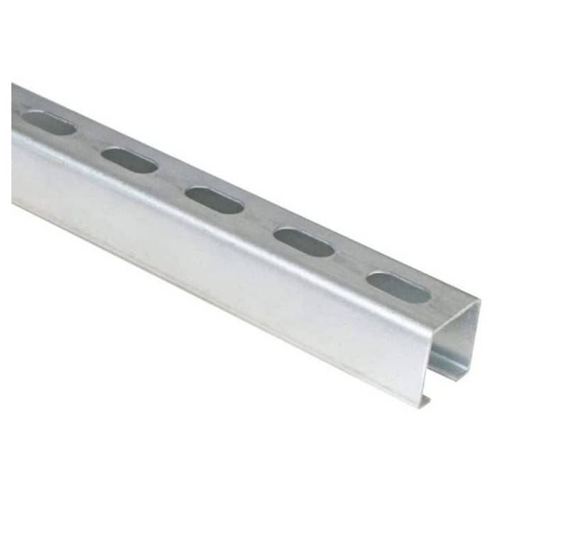 Fixotec Armaturen-Befestigungselement, 2 Stück - Montageschiene Profil 38/40 2.000mm Stärke 2,00mm verzinkt von Fixotec