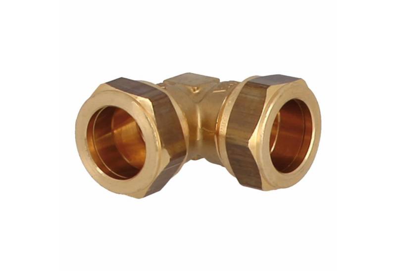 General Fittins Gewindefitting, CU-Klemmring-Winkel 90° von General Fittins