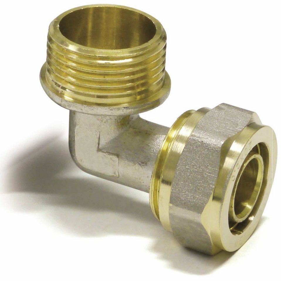 qpool24 Gewindefitting, Pipetec Schraubfitting-Übergangswinkel mit Außengewinde qpool24 Gewindefitting, Pipetec Schraubfitting-Übergangswinkel mit Außengewinde von qpool24
