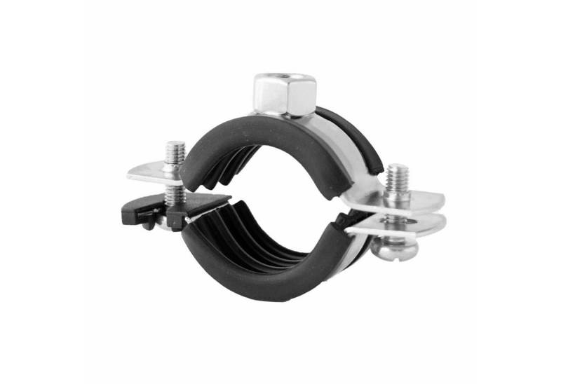 Fixotec Rohrschelle Schraubrohrschelle Classic Pro, m. zwei Schrauben u. Schnellverschluss - verzinkt mit Einlage Fixotec Rohrschelle Schraubrohrschelle Classic Pro, m. zwei Schrauben u. Schnellverschluss - verzinkt mit Einlage von Fixotec