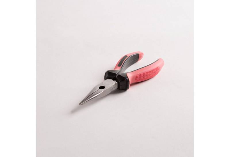 qpool24 Spitzzange, Figofix rosa Spitzzange von qpool24