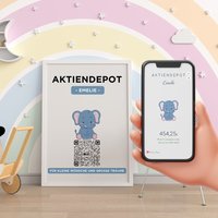 Aktie Etf Geldgeschenk | Qrcode Aktiendepot Bild Motiv Elefant Aktie Etf Geldgeschenk | Qrcode Aktiendepot Bild Motiv Elefant von qrcodegalerie