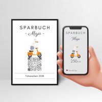 Geldgeschenk Kommunion Konfirmation | Digitales Qrcode Sparbuch Führerschein Zuschuss Motiv Lama Geldgeschenk Kommunion Konfirmation | Digitales Qrcode Sparbuch Führerschein Zuschuss Motiv Lama von qrcodegalerie
