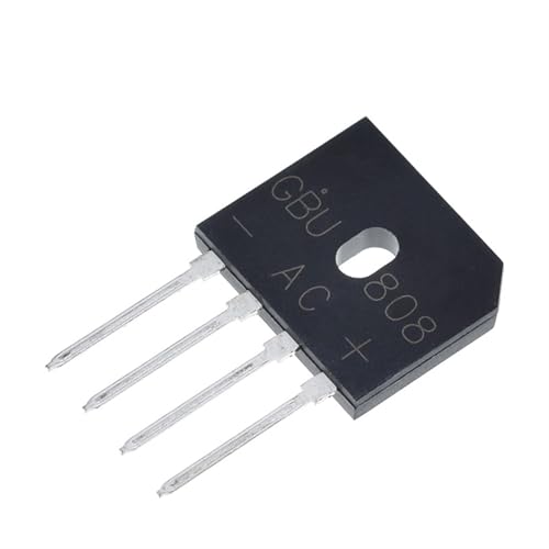 qudkdhs Dreiphasen-Gleichrichterbrücke 5 Stücke GBU808 800 V 8 A Leistungsdioden-Brückengleichrichter qudkdhs Dreiphasen-Gleichrichterbrücke 5 Stücke GBU808 800 V 8 A Leistungsdioden-Brückengleichrichter von qudkdhs