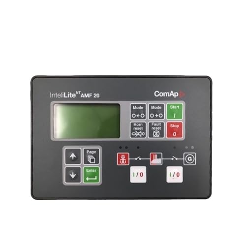 qudkdhs Generator Motorsteuerung AMF20 ATS Diesel Aggregatsteuerung Autostart Aggregat Steuermodul LCD Anzeige (AMF20 Ori) von qudkdhs