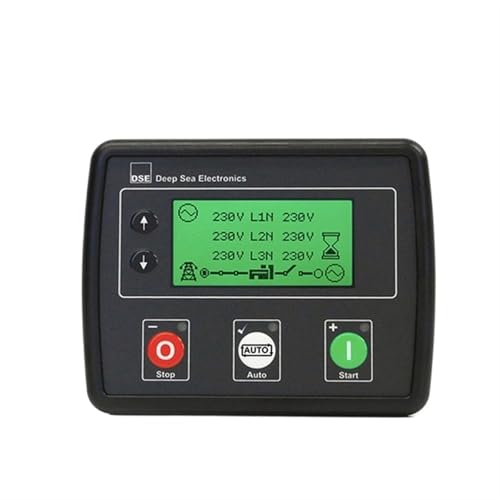 qudkdhs Generator Motorsteuerung DSE4520 Generator Autostart Steuerungsmodul Aggregat Leistungsbedienfeld (Kopie) von qudkdhs