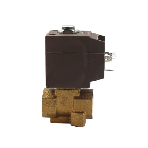 qudkdhs Magnetventil Elektrisches Wasserventil G1/4 Zoll 2/2-Wege AC 110/120 V 220/230 V Innen Außen Indirekter Wärmeaustauschkessel Wasser Dampf Gas Magnetventil Elektroventil(220 V) von qudkdhs