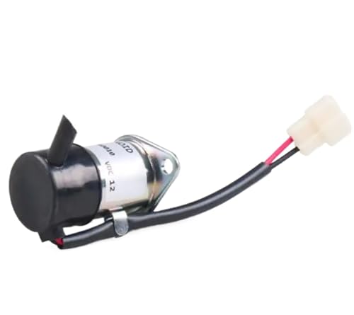 qudkdhs Tankstopp-Magnetventil Abschaltung 16271-60012 16271-60010 12 V Kraftstoffabschaltung Stop Magnetventil für Traktor BX2200D BX23D F2400 FZ2100 KX41-2 KX91-2 R310B von qudkdhs