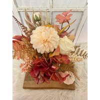 strauß Aus Herbstblumen Künstliche Blumen Tischdeko Nr. 1266 von quedeko