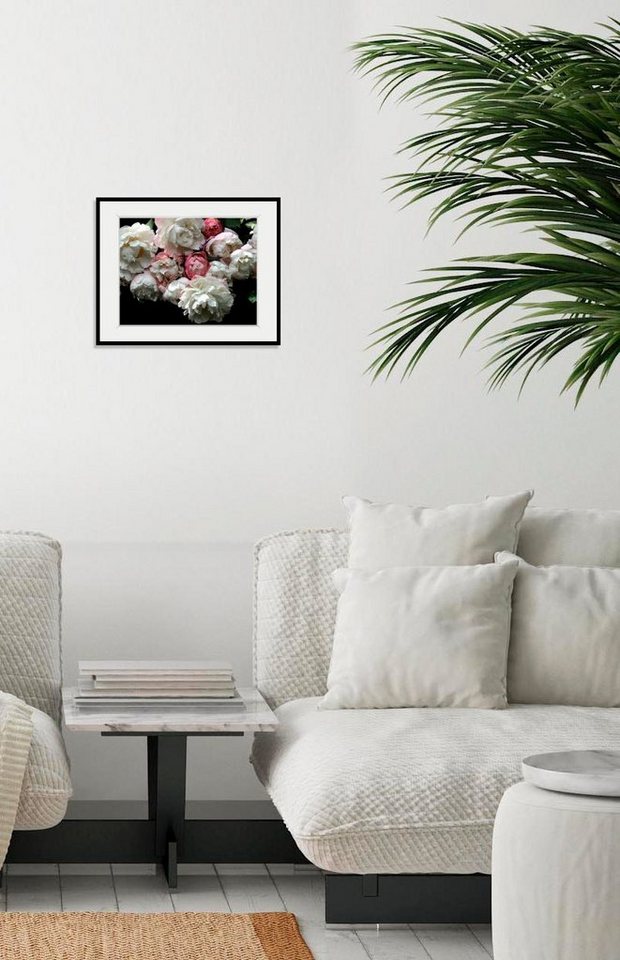 queence Bild Alexa, (1 St), HD Premium Poster-Druck inkl. Holzrahmen von queence