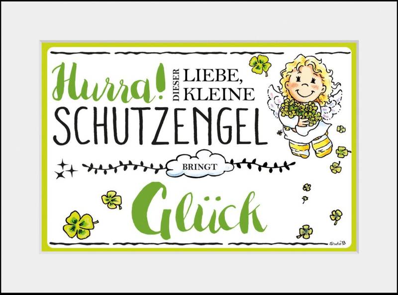 queence Bild Schutzengel Glück, Engel (1 St) von queence