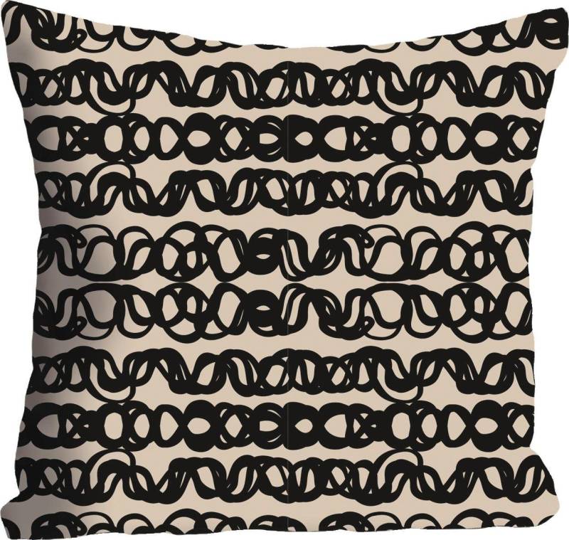 queence Dekokissen »Linien«, Kissenhülle ohne Füllung, 1 Stück queence Dekokissen »Linien«, Kissenhülle ohne Füllung, 1 Stück von queence