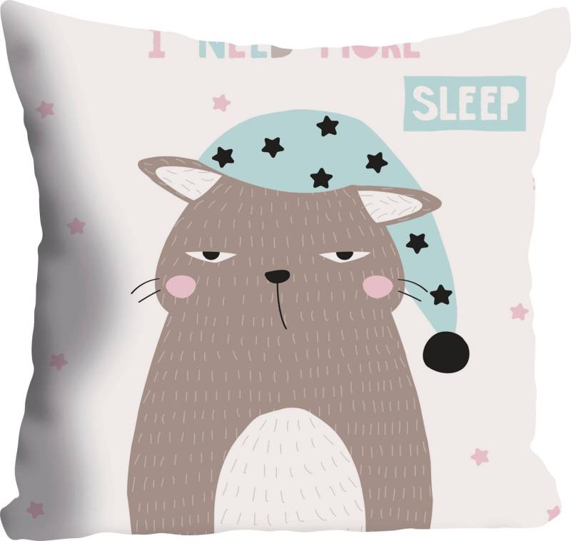 queence Dekokissen »More sleep«, Kissenhülle ohne Füllung, 1 Stück queence Dekokissen »More sleep«, Kissenhülle ohne Füllung, 1 Stück von queence