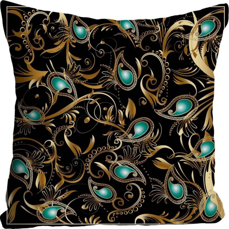 queence Dekokissen Ornament, Kissenhülle ohne Füllung, 1 Stück queence Dekokissen Ornament, Kissenhülle ohne Füllung, 1 Stück von queence