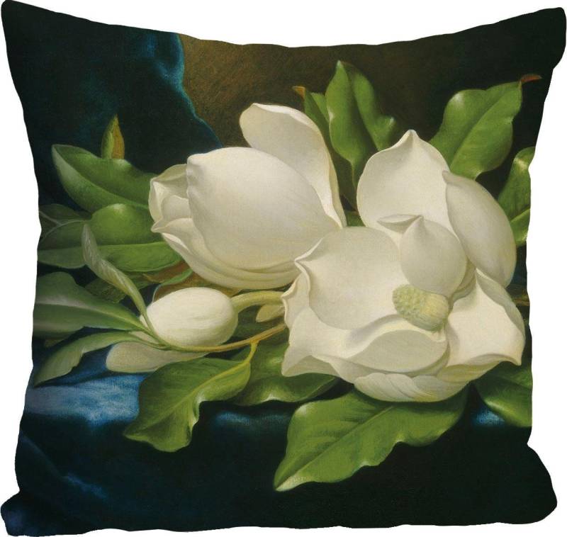 queence Dekokissen »weiße Blüte«, Kissenhülle ohne Füllung, 1 Stück queence Dekokissen »weiße Blüte«, Kissenhülle ohne Füllung, 1 Stück von queence