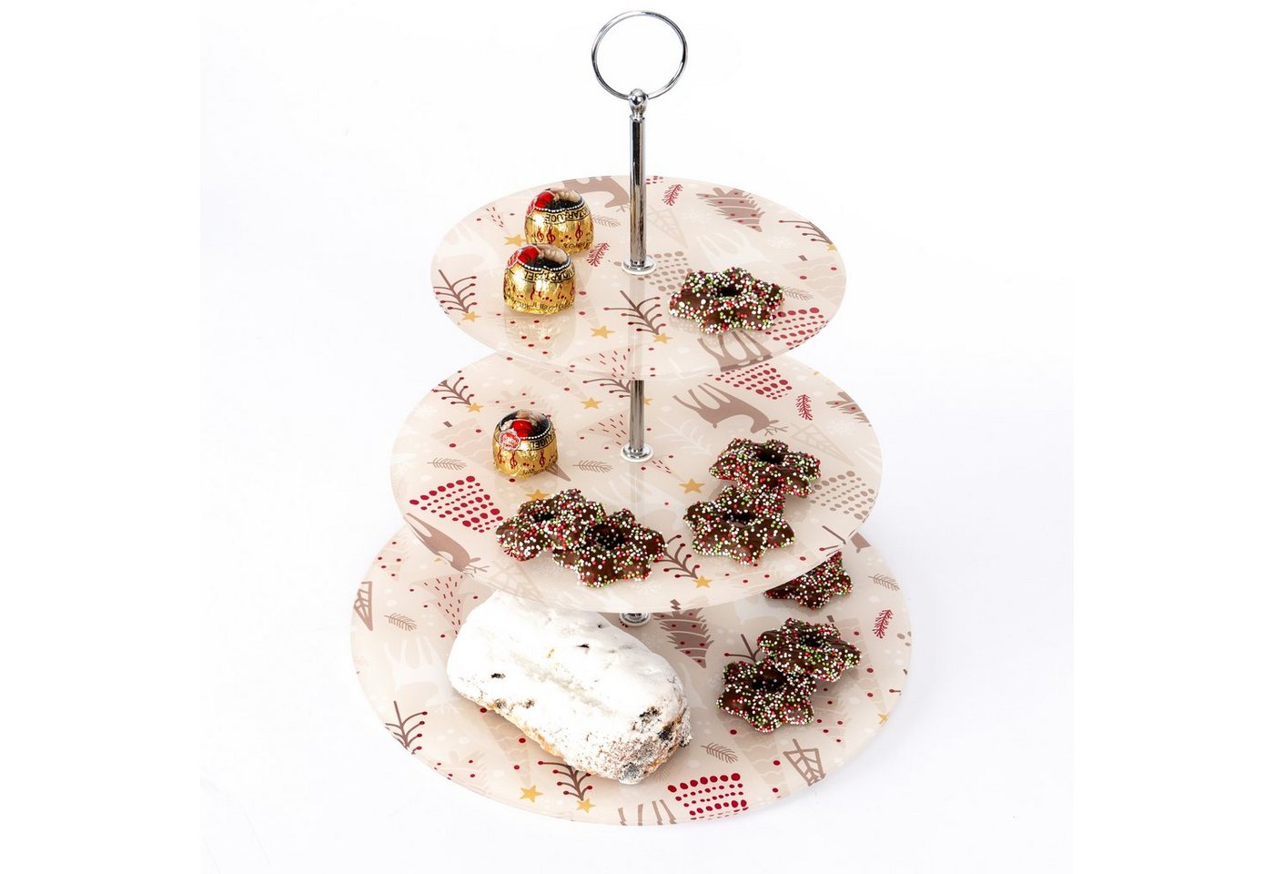 queence Etagere X-Mas, Acrylglas, (3-tlg) von queence