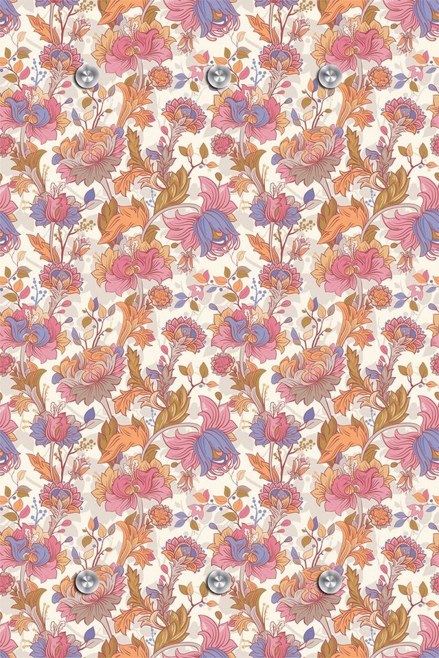 queence Garderobenleiste Blumen, mit 6 Haken, 80 x 120 cm queence Garderobenleiste Blumen, mit 6 Haken, 80 x 120 cm von queence