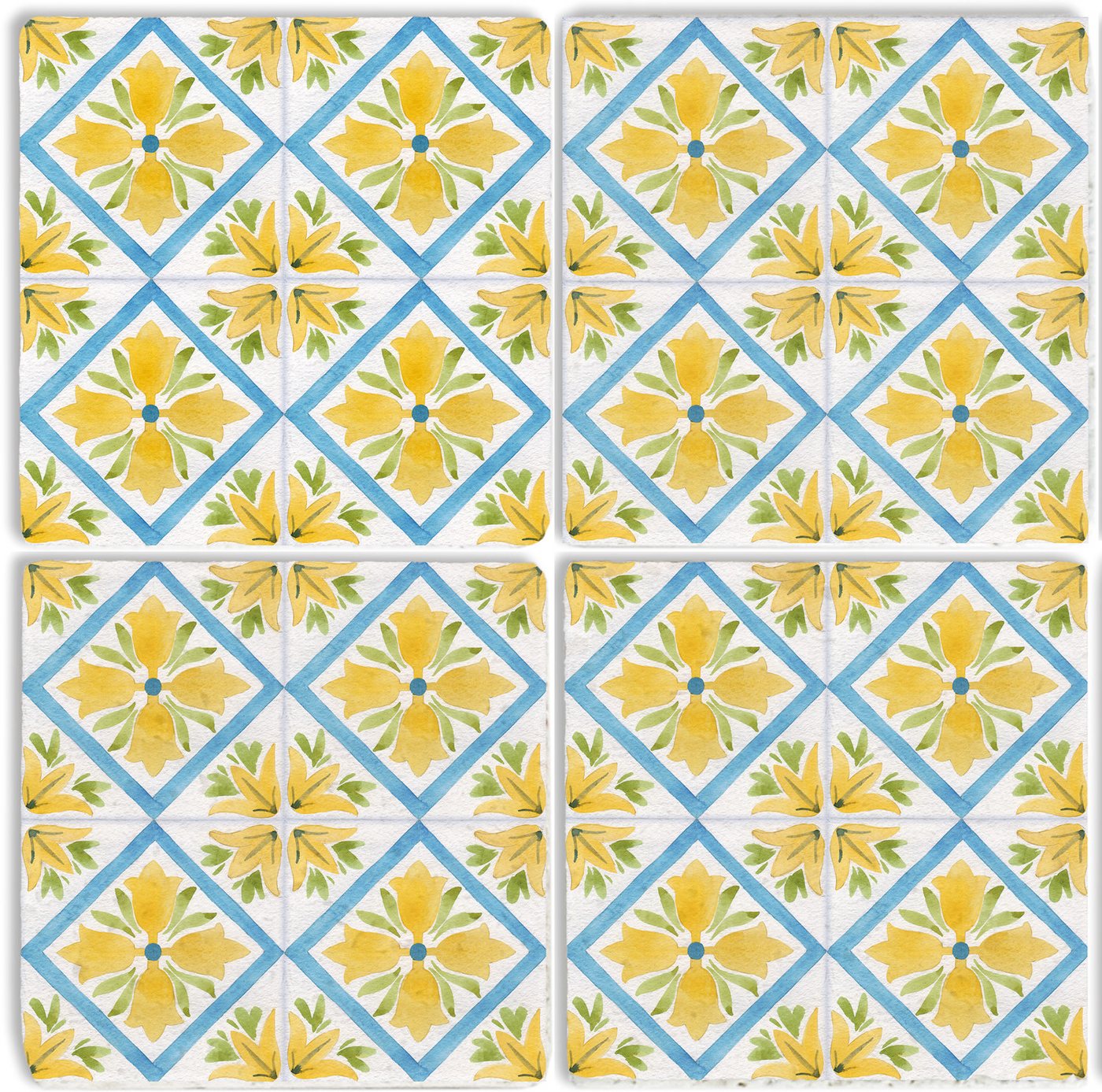 queence Getränkeuntersetzer Gelbe Mosaik Fliesen Steine, Set, 4-tlg., Mosaik Set Topfuntersetzer Naturstein Untersetzer 10x10x1cm queence Getränkeuntersetzer Gelbe Mosaik Fliesen Steine, Set, 4-tlg., Mosaik Set Topfuntersetzer Naturstein Untersetzer 10x10x1cm von queence