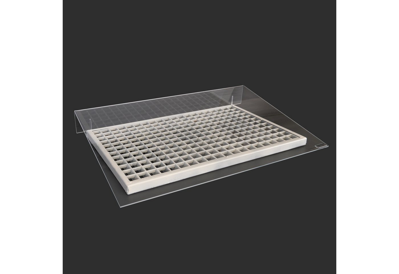 queence Lichtschachtabdeckung Abdeckung Keller Regenschutz Wasserschutz Schmutzschutz Milchglas von queence