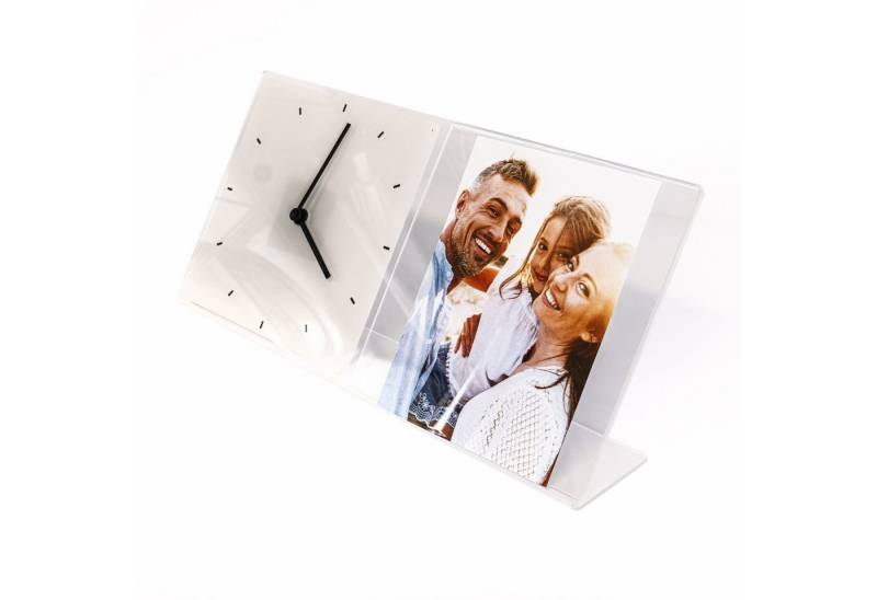 queence Tischuhr Uhr Tischuhr Mit Bilderrrahmen & in verschiedenen Farben erhältlich inkl. Bilderrahmen -Platz für Ihre Fotos- queence Tischuhr Uhr Tischuhr Mit Bilderrrahmen & in verschiedenen Farben erhältlich inkl. Bilderrahmen -Platz für Ihre Fotos- von queence