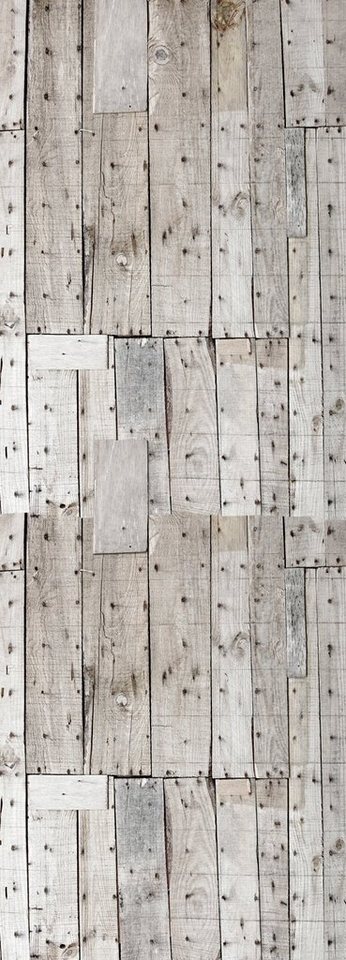 queence Vinyltapete Fenyra, Holz, 90 x 250 cm, selbstklebend von queence