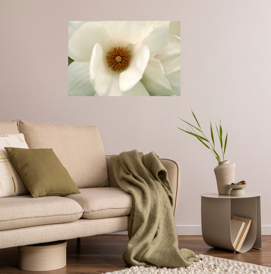 queence Wandsticker White Love (1 St), Selbstklebend, kinderleichte Anbringung von queence