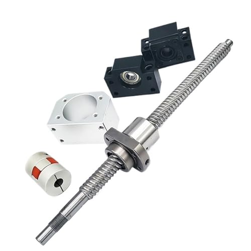 Metall-Kugelumlaufmutter SFS1620 Kugelumlaufspindel-Set Länge 150-1000 mm BK12+BF12+DSG16H+Mutter+C7-Kugelumlaufschraube Set Kugelumlaufschrauben (650mm) von quetwef