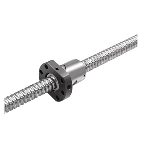 Metall Kugelumlaufmutter Verarbeitungsmodus 200-1000mm Kugelumlaufschraube SFU2505 für 3D-Drucker Kugelumlaufmutter Kugelumlaufmutter Schraubenende von quetwef