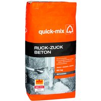 quick-mix Ruck-Zuck-Beton, Grau, 25 kg von quick-mix