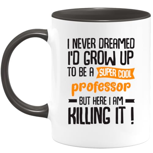 quotedazur - Mug Für Coole Professoren - Das Lustige Abschiedsgeschenk Für Professoren - Persönliches Männer Geschenk Für Kollegen - Originelles Geschenk Zum Geburtstag, Weihnachten, Danke von quotedazur