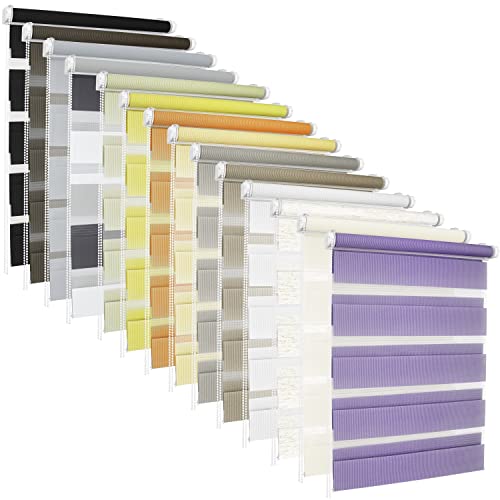 ROLLMAXXX Doppelrollo ohne Bohren - Klemmfix Rollo ohne Bohren - Doppelrollo Klemmfix ohne Bohren - Rollos für Fenster ohne Bohren - Fensterrollo - inkl. Zubehör - Größe und Farbe wählbar ROLLMAXXX Doppelrollo ohne Bohren - Klemmfix Rollo ohne Bohren - Doppelrollo Klemmfix ohne Bohren - Rollos für Fenster ohne Bohren - Fensterrollo - inkl. Zubehör - Größe und Farbe wählbar von r rollmaxxx