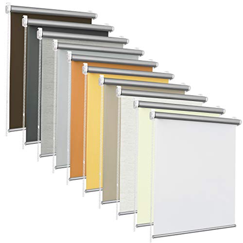 Rollmaxxx Verdunkelungsrollo - Verdunklungsrollo - Thermorollo - Rollos für Fenster ohne Bohren - Rollo ohne Bohren - inkl. Klemmfix und Zubehör Rollmaxxx Verdunkelungsrollo - Verdunklungsrollo - Thermorollo - Rollos für Fenster ohne Bohren - Rollo ohne Bohren - inkl. Klemmfix und Zubehör von r rollmaxxx