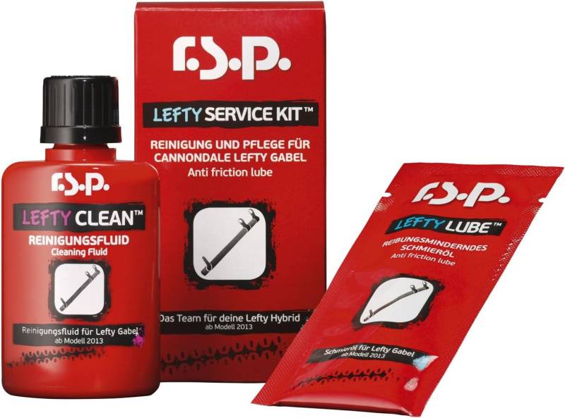 r.s.p. Fahrrad-Montageständer r.s.p. Cannondale Lefty Service Kit und Reinigungsset von r.s.p.