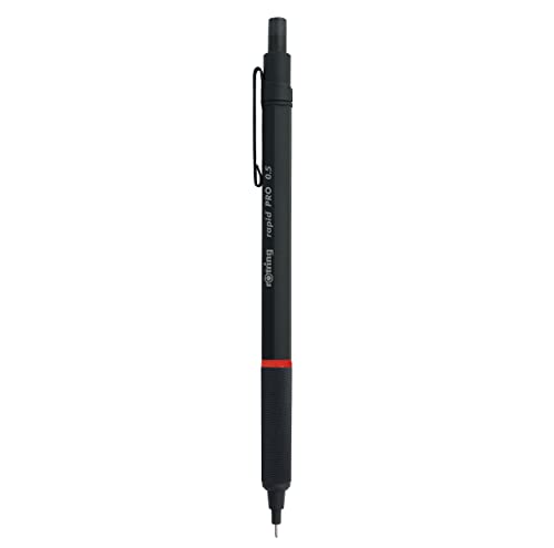 rOtring Rapid PRO Druckbleistift mit Einzug , 0,5 mm , Schwarz rOtring Rapid PRO Druckbleistift mit Einzug , 0,5 mm , Schwarz von rOtring