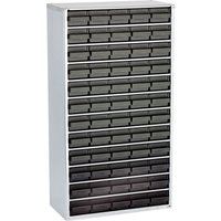Esd Raaco 1260-00 Stahlmagazin (l x b x h) 306 x 150 x 552 mm Anzahl Fächer: 60 inkl. Erdungskabel von raaco