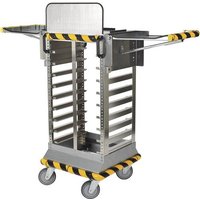 Raaco CarryLite 80 Trolley für Sortimentskoffer (B x H x T) 550 x 1280 x 530mm Anzahl Fächer: 7 In von raaco