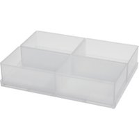 raaco Facheinsatz f.Mod.C Typ A7-1 klar 4 Stk. raaco Facheinsatz f.Mod.C Typ A7-1 klar 4 Stk. von raaco