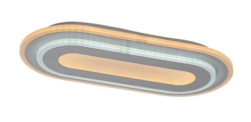 Rabalux 71110 LED Deckenleuchte PRUE Metall Kunststoff weiß 40W 3000K+6000K L:40cm B:20cm H:4.5cm Rabalux 71110 LED Deckenleuchte PRUE Metall Kunststoff weiß 40W 3000K+6000K L:40cm B:20cm H:4.5cm von rabalux