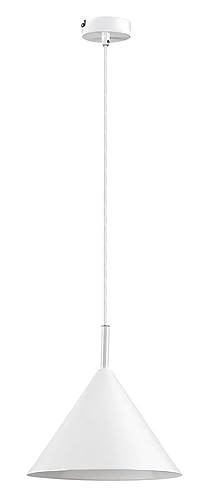 Rabalux 72008 Hängeleuchte JAROD Metall weiß E27 1 X max.40W B:17.5cm H:130cm Ø25cm dimmbar von rabalux