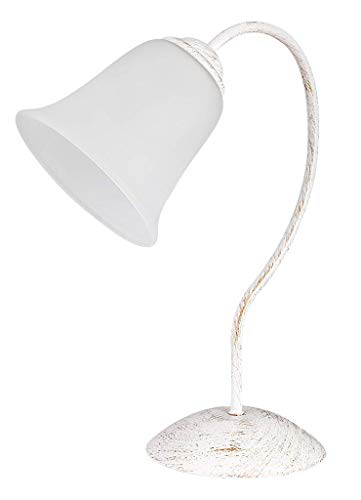 Tischleuchte Fabiola aus Metall Glas antik weiß/opal Glas Ø15cm B:29cm H:36cm mit Schalter Tischleuchte Fabiola aus Metall Glas antik weiß/opal Glas Ø15cm B:29cm H:36cm mit Schalter von rabalux