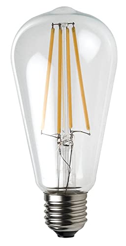 rabalux 2088 Leuchtmittel FILAMENT-LED Metall transparent E27 ST64 10W 4000K B:14cm Ø6.5cm von rabalux