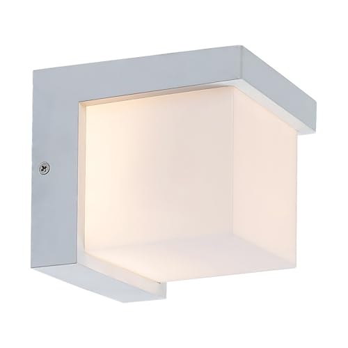 rabalux 77096 Wandleuchte ANDELLE LED 10W 3000K IP54 Kunststoff weiß H:11.5cm B:11.5cm von rabalux