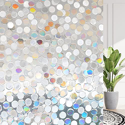 rabbitgoo 3D Fensterfolie Selbstklebend Sichtschutzfolie Statisch Dekofolie Kreise Muster Anti-UV 60 x 300 cm rabbitgoo 3D Fensterfolie Selbstklebend Sichtschutzfolie Statisch Dekofolie Kreise Muster Anti-UV 60 x 300 cm von rabbitgoo