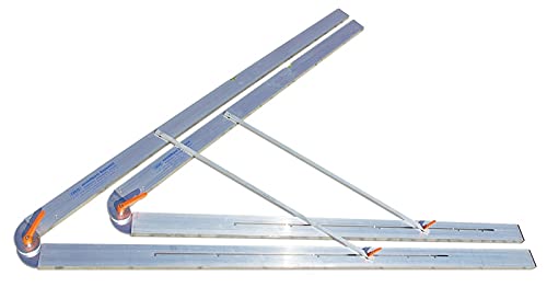 rabo verstellbarer Bauwinkel, zusammenklappbar, stufenlos von 0-120° einstellbar, Rastung bei 15/30/45/60/90/120°, zweifache Klemmung, justierbare Horizontallibelle, Schenkellänge 100cm rabo verstellbarer Bauwinkel, zusammenklappbar, stufenlos von 0-120° einstellbar, Rastung bei 15/30/45/60/90/120°, zweifache Klemmung, justierbare Horizontallibelle, Schenkellänge 100cm von rabo