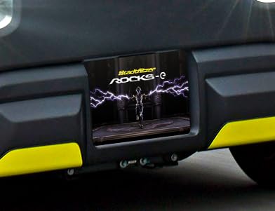 Dekor kompatibel mit ROCKS-E | kompatibel mit ami Nummernschild Aufkleber Sticker BLITZ von race-styles