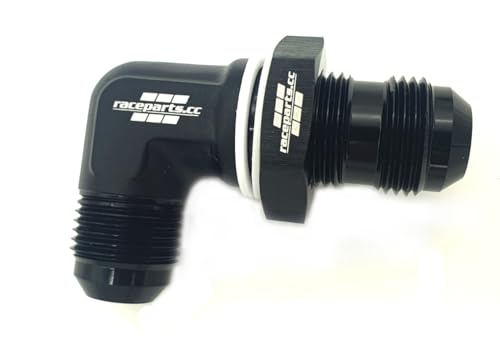 90° Schottwandverbinder Dash 3 - Dash 16 (Bulkhead) Schottverschraubung, Schottwandverschraubung (DASH 06 / AN6) von raceparts.cc