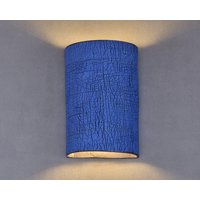 Blauer Ton Wandleuchter, Wohnzimmer Licht, Schlafzimmer Moderne Leuchte von rachelnadlerceramics