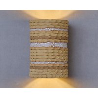 Rustikale Wandleuchte. Keramik Schlafzimmerlampe. Zylinder Rustikale Wandleuchte. Keramik Schlafzimmerlampe. Zylinder von rachelnadlerceramics